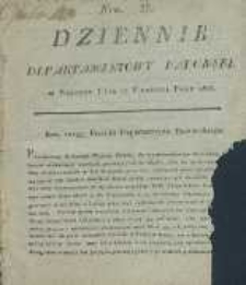 Dziennik Departamentowy Radomski, 1815, nr 38