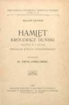 Hamlet królewicz duński : tragedya w 5 aktach