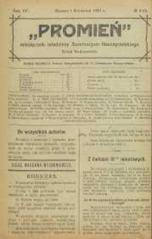 Promień, 1920, R. 4, nr 3/4