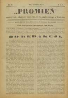 Promień, 1922, R. 6, nr 5/6