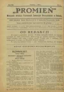 Promień, 1924, R. 8, nr 6