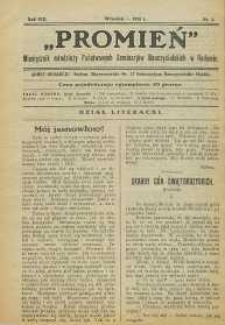 Promień, 1924, R. 8, nr 7