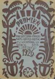 Promień, 1926, R. 11, nr 3