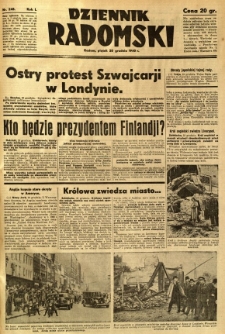 Dziennik Radomski, 1940, R. 1, nr 248