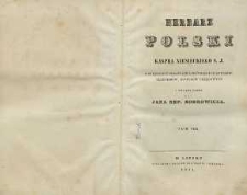 Herbarz polski Kaspra Niesieckiego powiększony dodatkami z późniejszych autorów, rękopismów, dowodów urzędowych i wydany przez Jana Nep[omucena] Bobrowicza T. 8