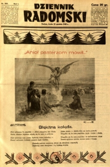 Dziennik Radomski, 1940, R. 1, nr 252