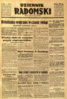 Dziennik Radomski, 1940, R. 1, nr 253