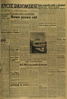 Życie Radomskie, 1963, nr 138