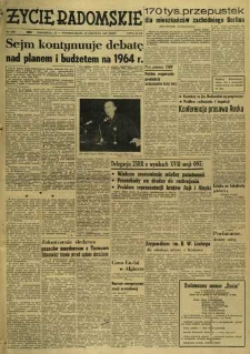 Życie Radomskie, 1963, nr 304