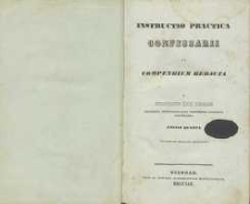 Instructio practica confessarii in compendium redacta