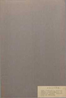 [Projekt domu drewnianego krytego blachą przeznaczonego na plebanię parafii Przytyk przy ul. Zachęta : orientacja : sytuacja : rzut przyziemia : przekr&oacute;j a-b : rzut więźby dachowej ; elewacja frontowa]