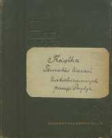Książka tematów kazań katechizmowych parafii Przytyk