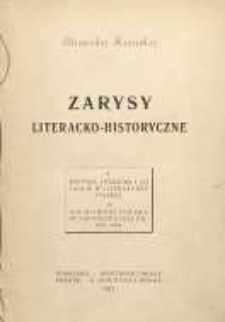 Zarysy literacko-historyczne