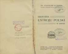 Historya ustroju Polski w zarysie