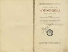 Wspomnienia : (z lat od 1803 do 1863 r.)