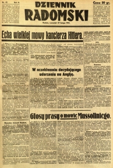 Dziennik Radomski, 1941, R. 2, nr 47