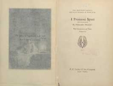 I promessi sposi ( The betrothed)