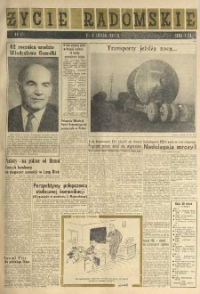 Życie Radomskie, 1967, nr 31
