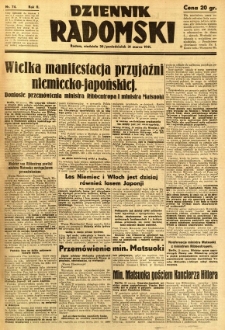 Dziennik Radomski, 1941, R. 2, nr 74