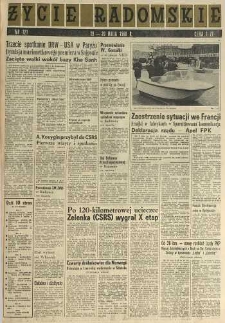 Życie Radomskie, 1968, nr 121