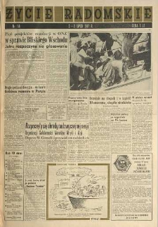 Życie Radomskie, 1967, nr 156