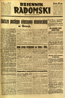 Dziennik Radomski, 1941, R. 2, nr 92