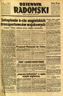 Dziennik Radomski, 1941, R. 2, nr 93