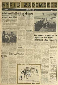 Życie Radomskie, 1968, nr 187