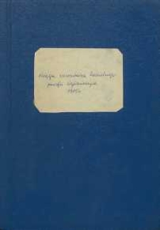 Księga inwentarza kościelnego parafii Wyśmierzyce 1985 r.