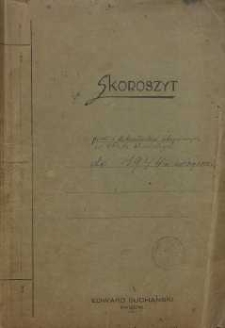 Skoroszyt pism i dokumentów otrzymanych od władz kościelnych do 1944 r. włącznie