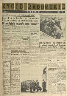 Życie Radomskie, 1967, nr 215