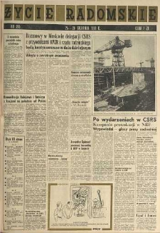 Życie Radomskie, 1968, nr 205