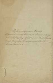 Inwentarnaja opis sostawljennaja wojtom gminy Radzonow 13 dekabrja 1872 goda na imja nastojatielja prihoda Jakoba Wonsowkowo