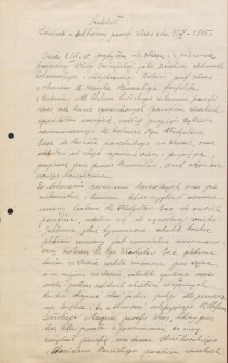 Protokół zdawczo-odbiorczy paraf[ii] Wrzos z dn. 8/IV-1945 r.