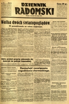 Dziennik Radomski, 1941, R. 2, nr 117