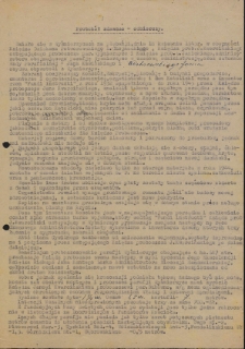 Protokół zdawczo odbiorczy parafii Wyśmierzyce