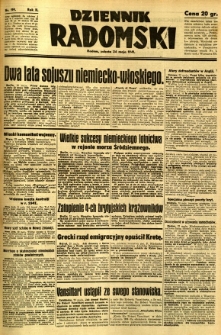 Dziennik Radomski, 1941, R. 2, nr 119