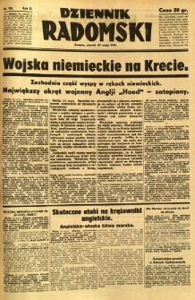 Dziennik Radomski, 1941, R. 2, nr 120