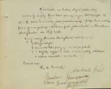 Kontrakt na budowę stajni plebańskiej