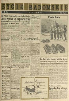 Życie Radomskie, 1967, nr 299