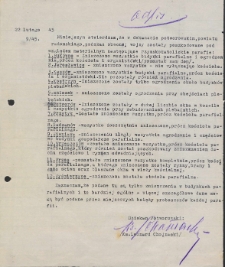 Niniejszym stwierdzam, że w dekanacie potworowskim, powiatu radomskiego, podczas obecnej wojny zostały poszkodowane pod względem materialnym następujące rzymskokatolickie parafie