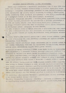 Protokół zdawczo-odbiorczy parafii Jarosławice