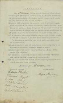 [Kontrakty, umowy, deklaracje na wykonanie prac przy kościele parafialnym w Wyśmierzycach]