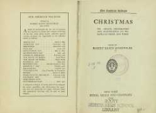 Christmas : its origin, celebration and significance as related in prose and verse