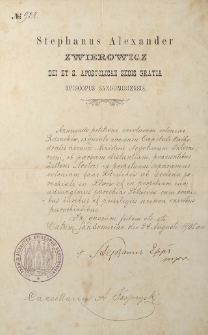 Annuendo petitioni incolarum coloeniae Rdzuchów