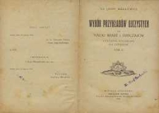 Wybór przykładów ojczystych do nauki wiary i obyczajów : czytania religijne dla katolików T. 2