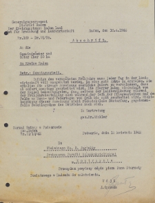 Przesyłam powyższy odpis pisma Pana Starosty Powiatowego w Radomiu do załatwienia