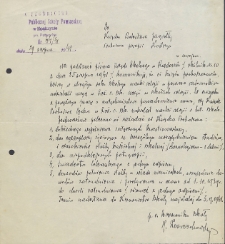 Na podstawie pisma Urzędu Szkolnego w Radomiu ; okólnik Nr 10 z dnia 25 sierpnia 1941[…]