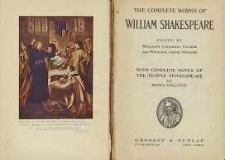 The complete works of William Shakespeare