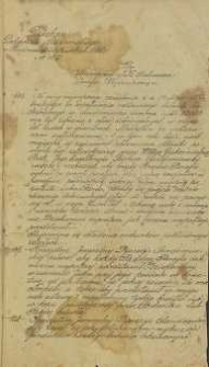 Na mocy najwyższego zezwolenia z d. 14 Maja 1887 r. brakująca do dopełnienia restauracyi kościoła katedralnego w Sandomierzu summa rubli 12000 […]